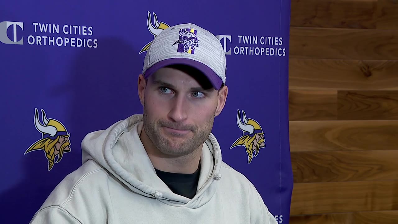 Vikings QB Kirk Cousins talks facing Giants after winning NFC North