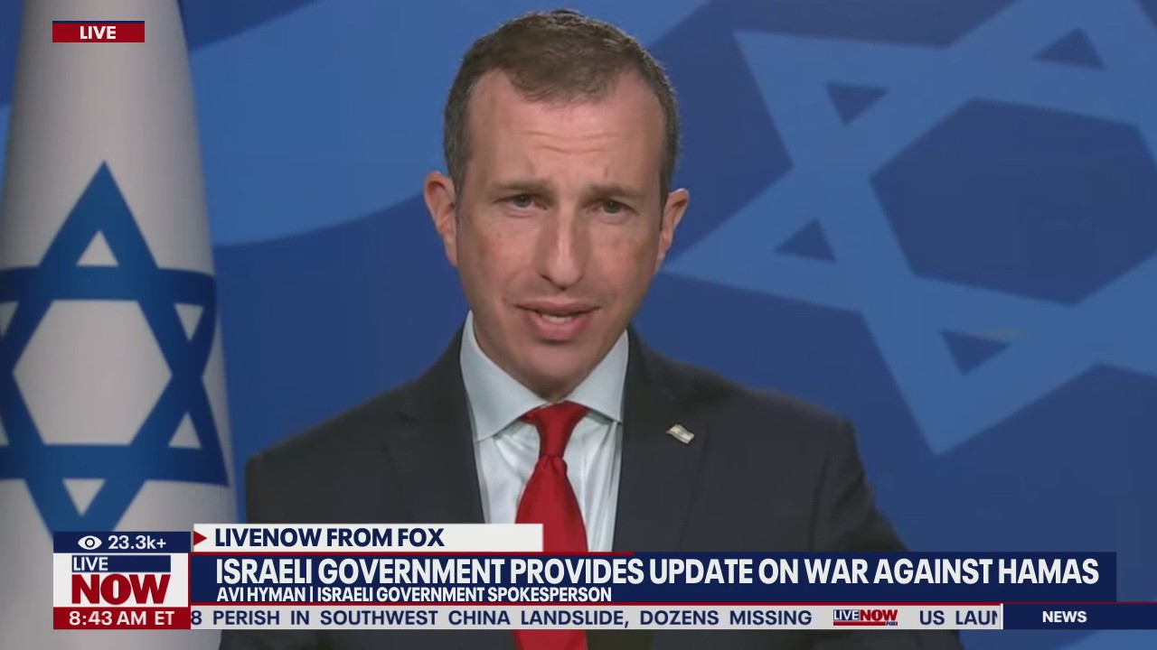 Israeli gov't update on war with Hamas