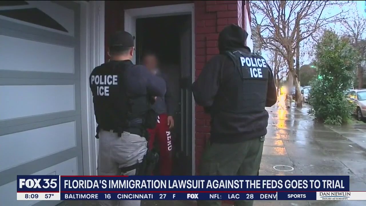 Florida's immigration lawsuit against the feds goes to trial