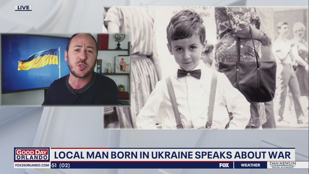 Central Florida man born in Ukraine speaks about war