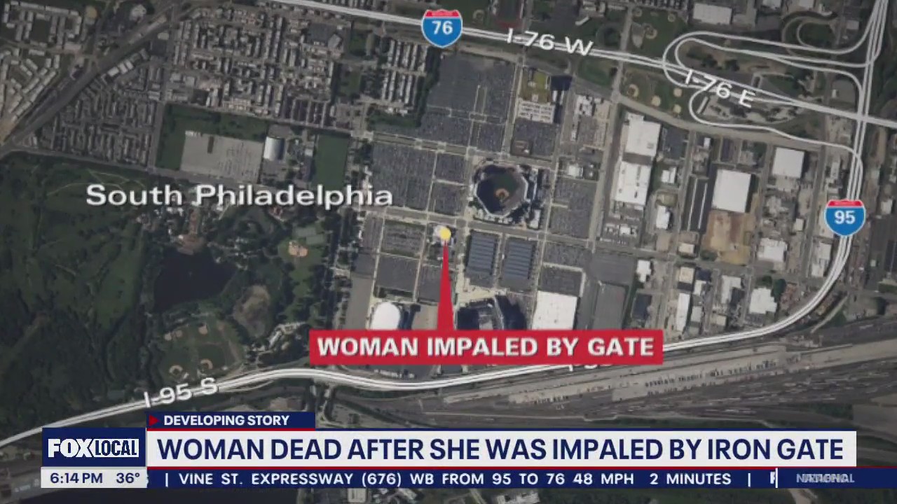 Woman impaled on fence at sports complex dies from injuries