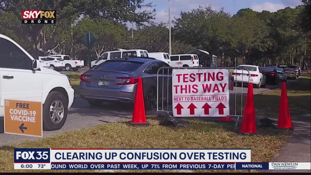 Clearing up confusion after mixed messaging on COVID-19 testing