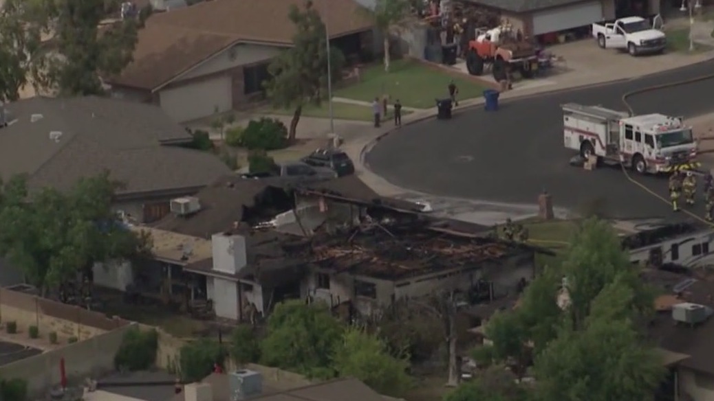 House fire jumps to neighbor home due to high winds