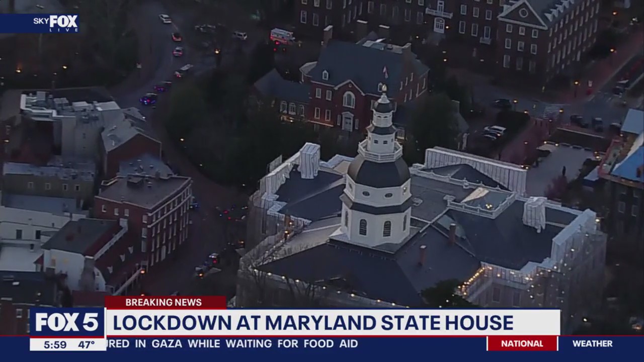 Maryland State House staffers asked to shelter in place