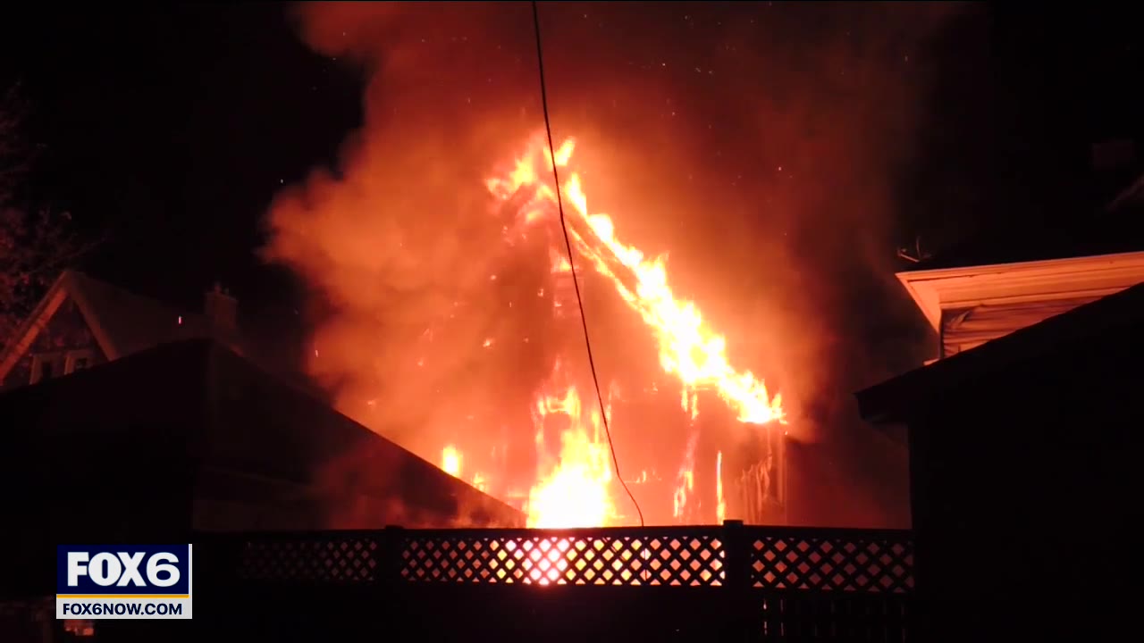 33rd and Michigan house fire; 5+ people displaced