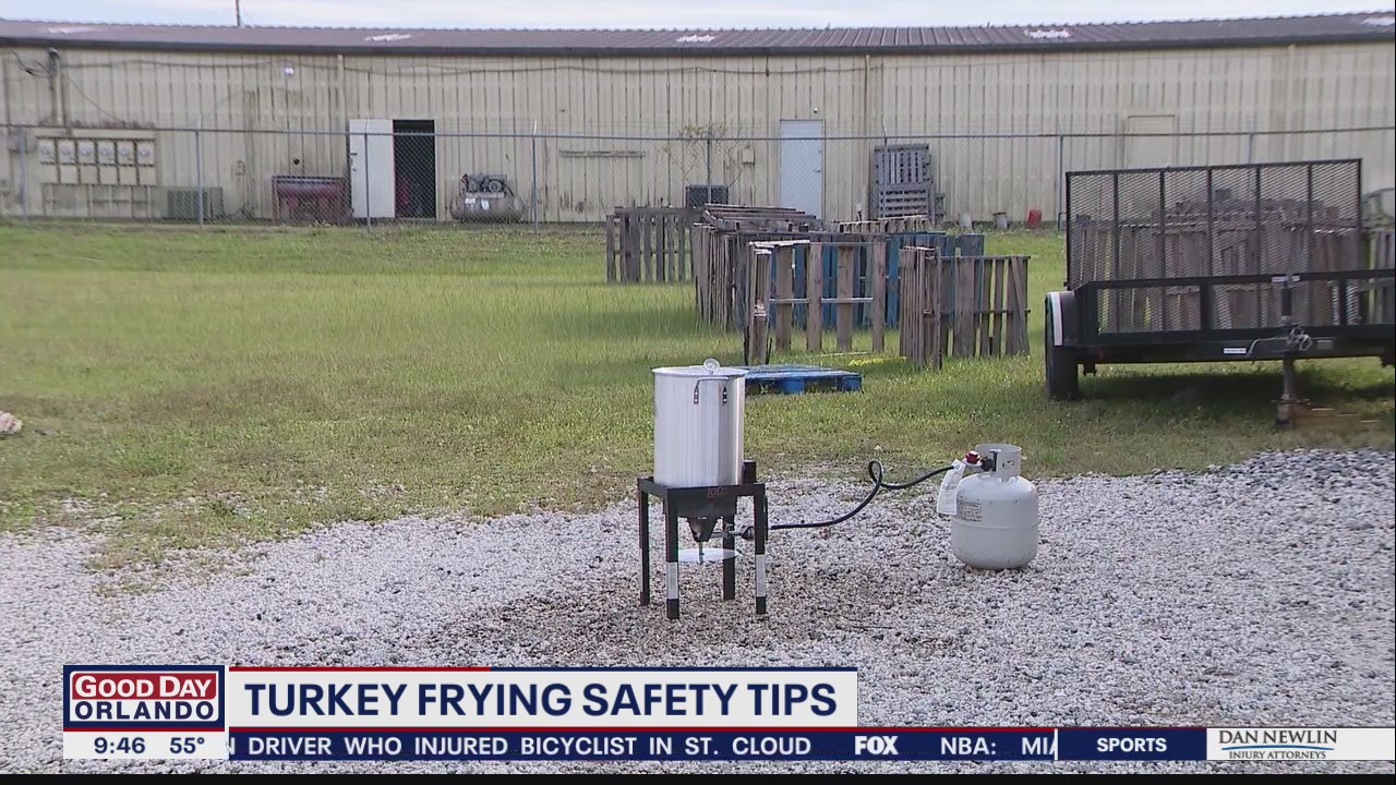 Turkey frying safety tips