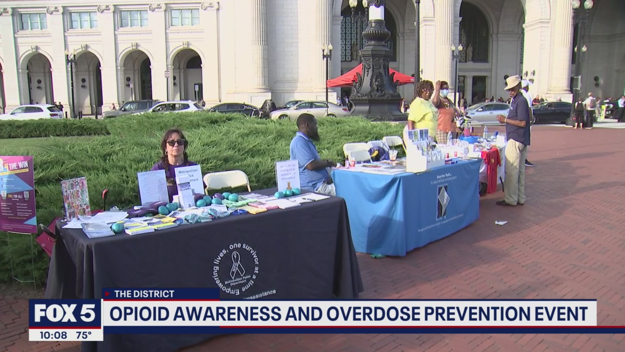 DC holds opioid awareness and overdoes prevention