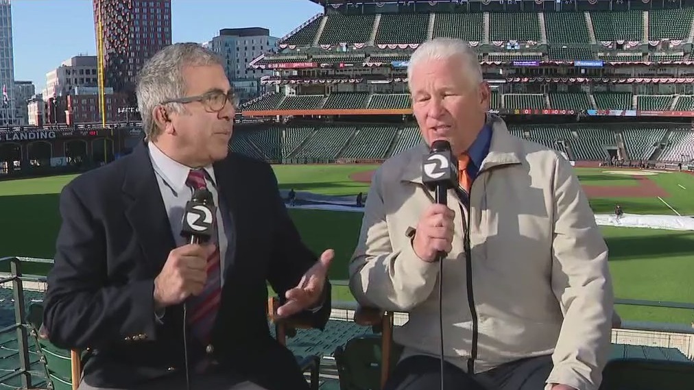 Sal and Steve at the Giants home opener