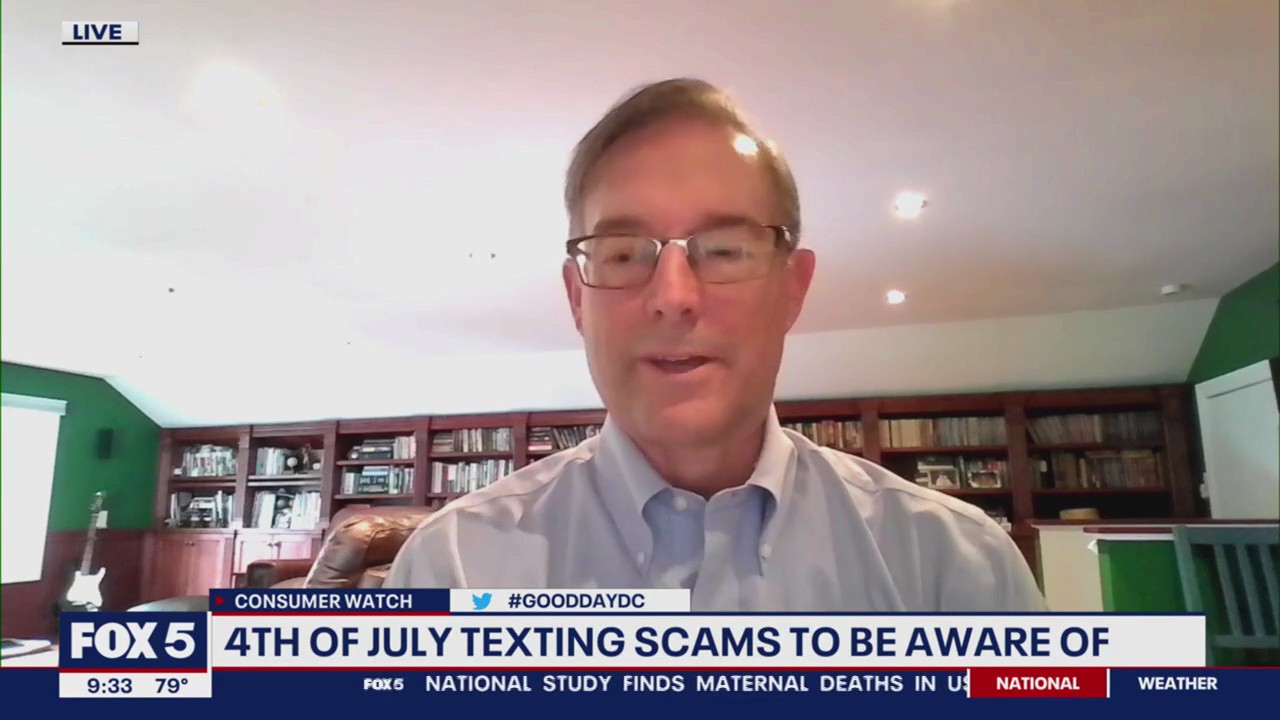 Texting scams to be aware of on July 4