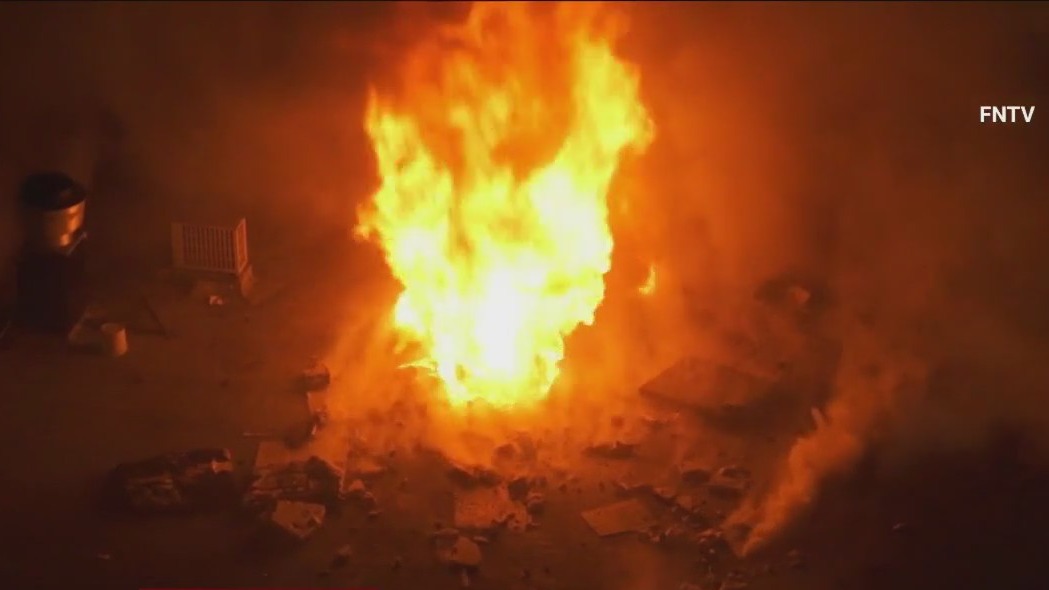 Bronx fire rips through several businesses