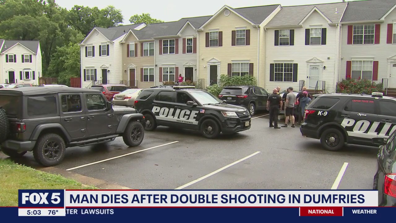 Man dies after double shooting in Dumfries
