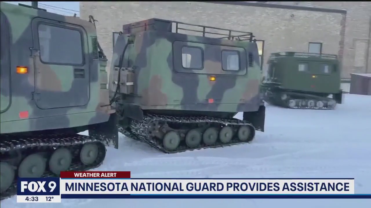 Minnesota National Guard provides storm assistance