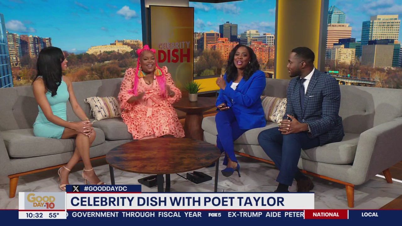 Celebrity Dish with WPGC's Poet Taylor