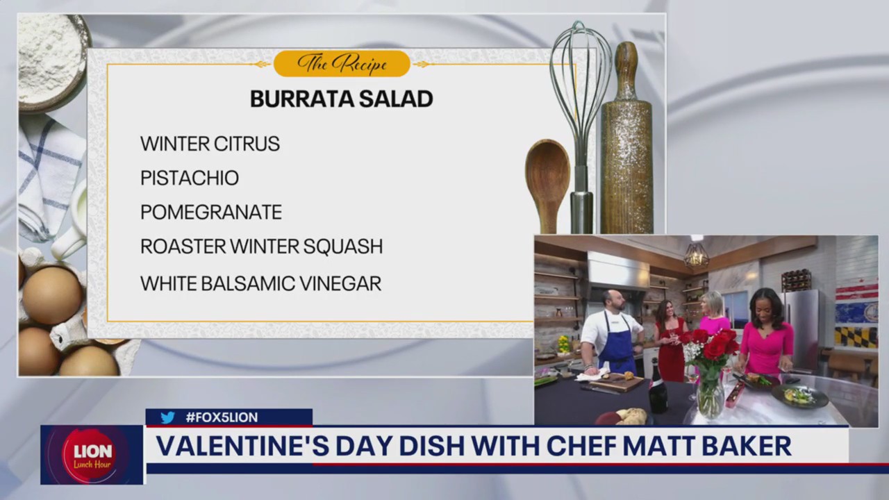 Valentine's Day at home with Chef Matt Baker