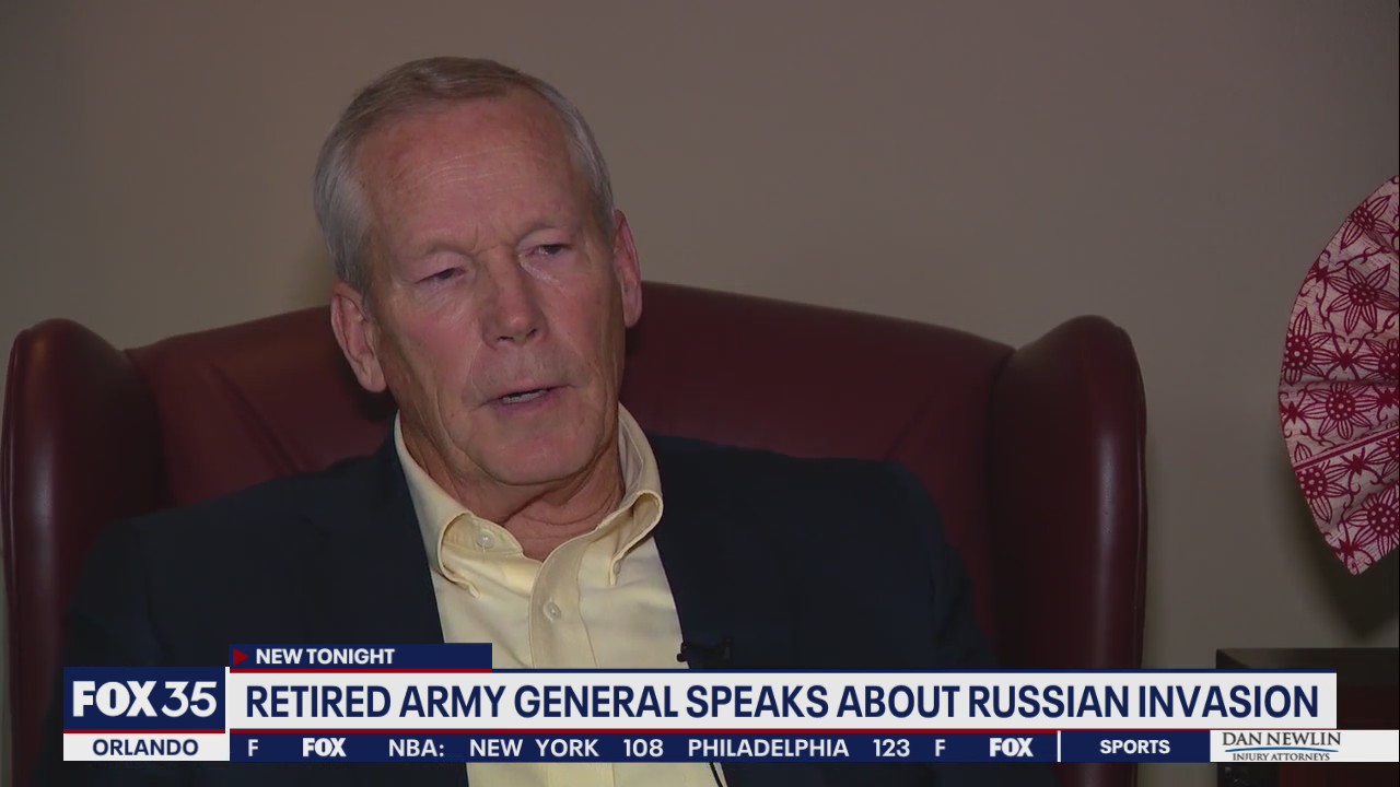 Retired Army general speaks about Russian invasion