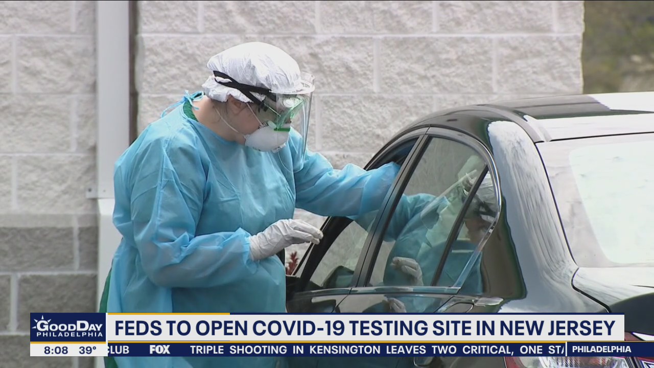 Feds to open COVID-19 testing site in New Jersey