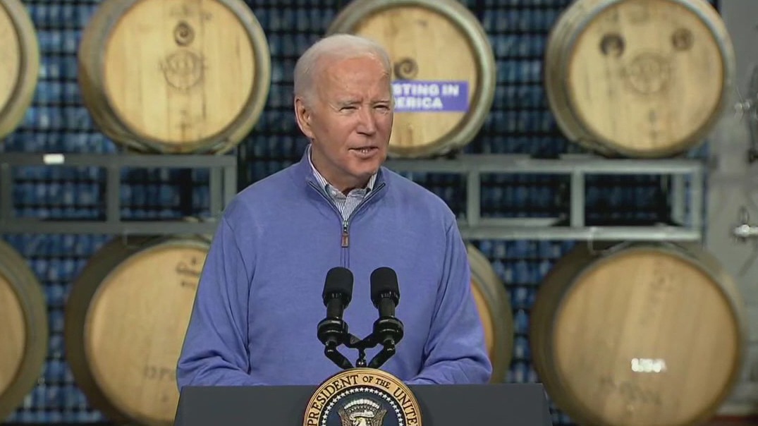 President Biden visits Superior, Wis.