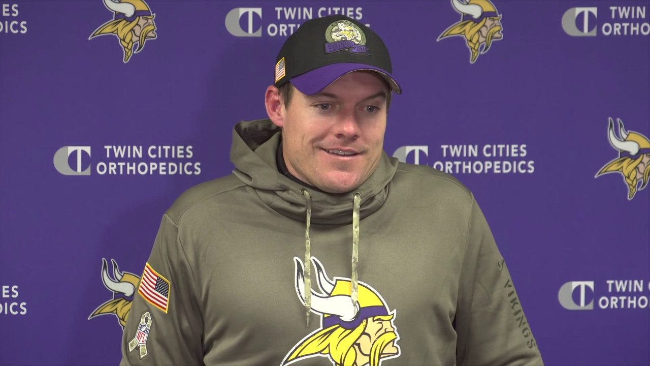 Vikings coach Kevin O'Connell reacts to thrilling win in Buffalo: 'I'm proud of this team'