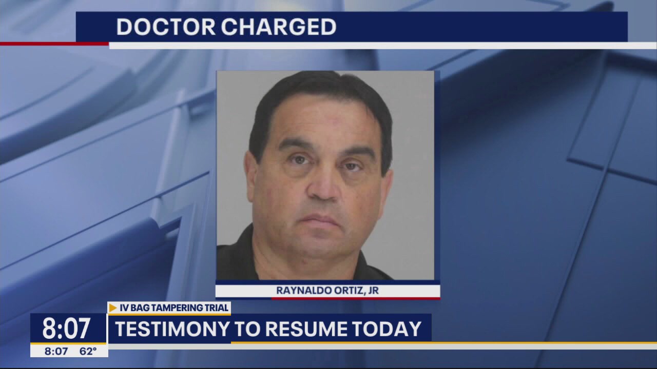 Dallas doctor's IV tampering trial resumes