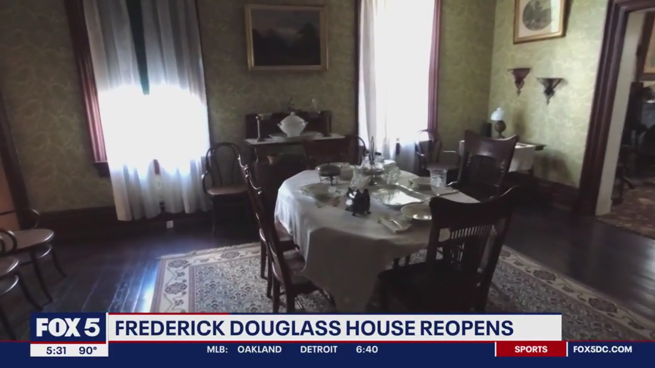 Frederick Douglass House reopens