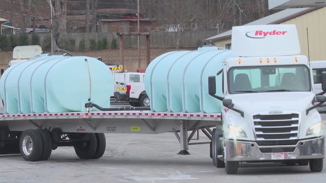 Georgia salt trucks ready to hit the road