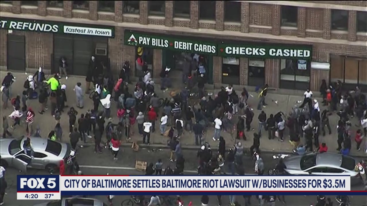 Baltimore reaches $3.5 million settlement with business owners over Freddie Gray unrest