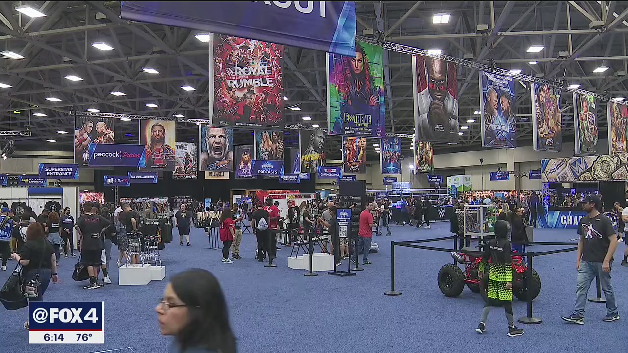 WWE fans out in full force as WrestleMania 38 comes to North Texas