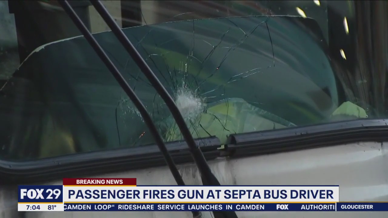 Passenger fires gun at SEPTA bus driver, sources say