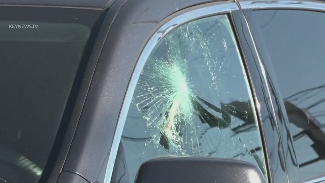 Deputies shoot woman allegedly hitting cars with crowbar in Covina