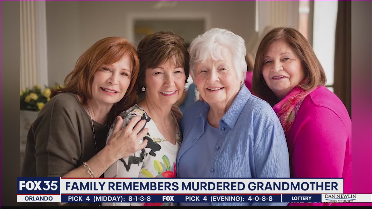 Family of murdered Florida grandmother remember her as 'happiest and kindest person'