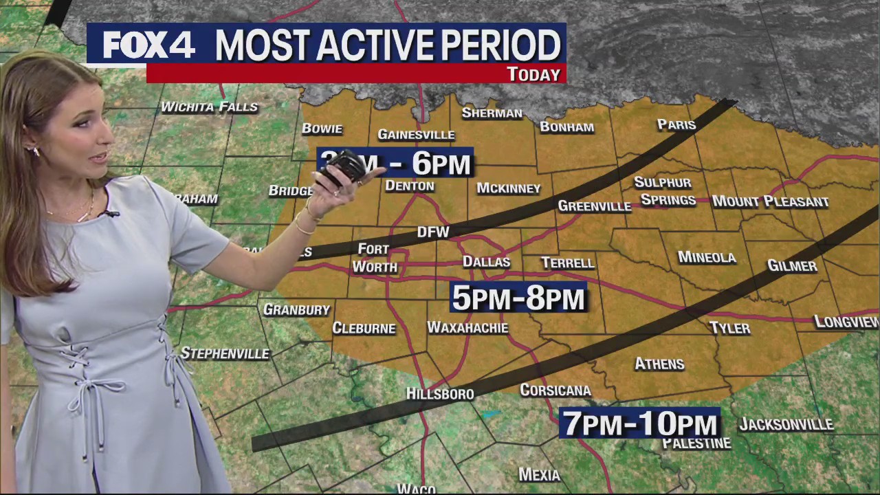 Dallas weather: March 16 afternoon forecast