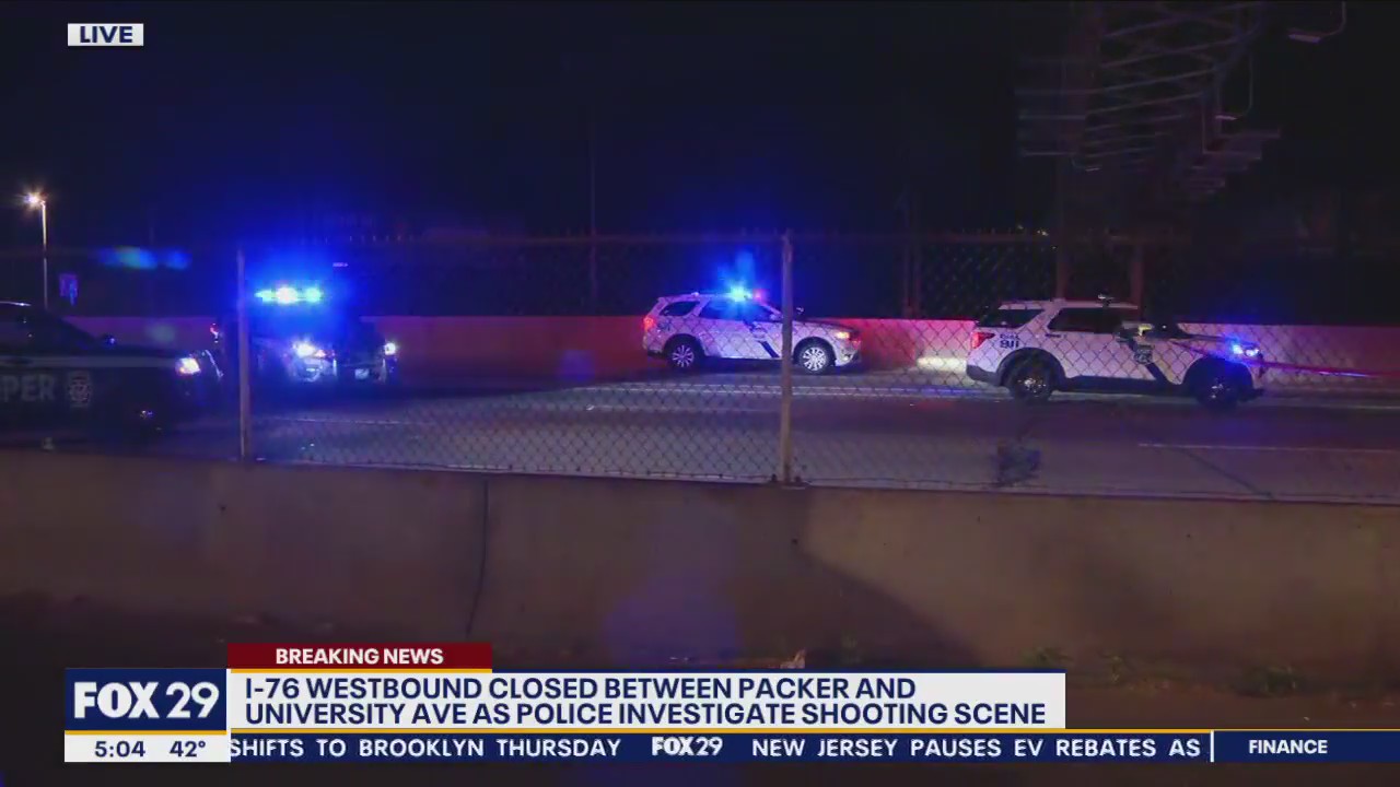 Shooting investigation prompts lane closures on I-76 West