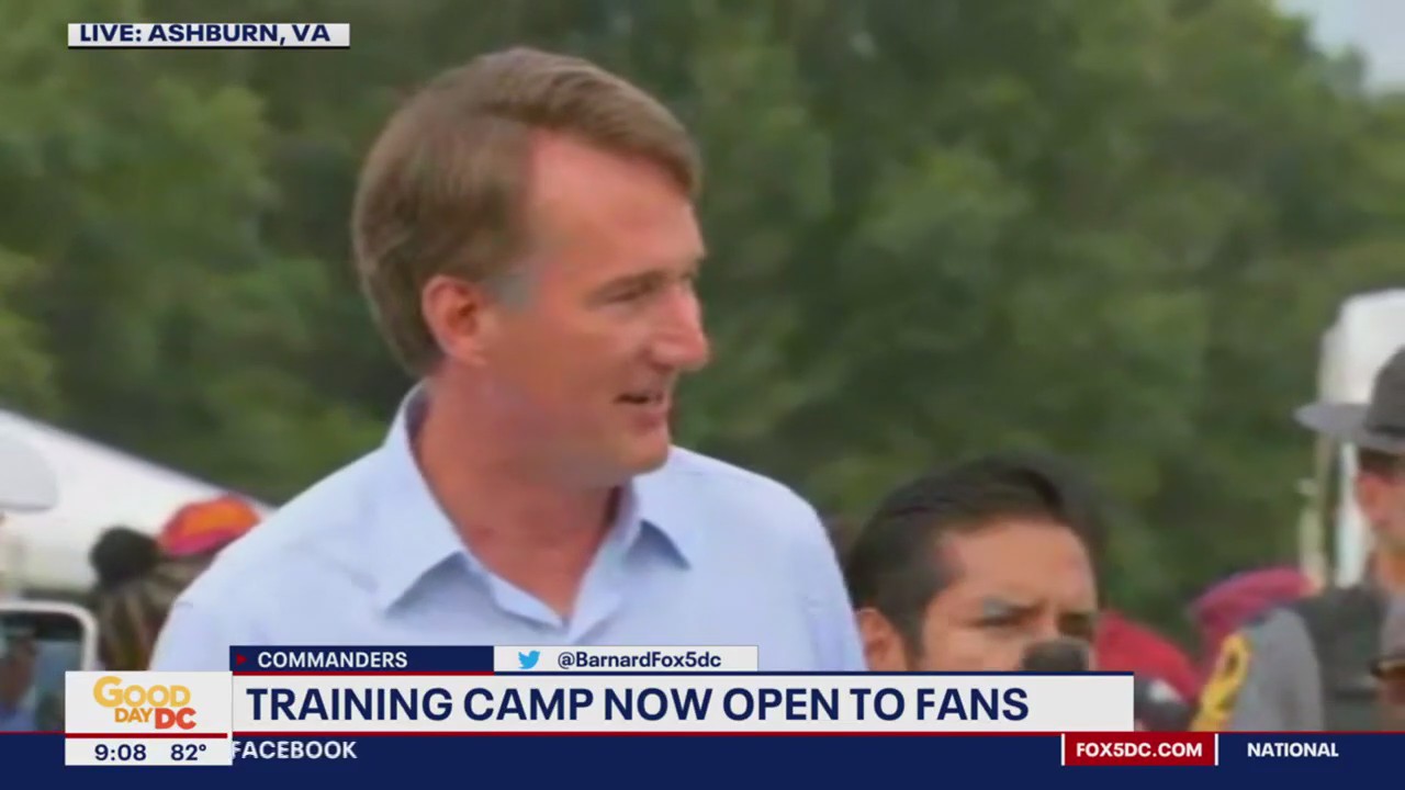 'Virginia should be the best place to have a professional football team,' says Governor Youngkin