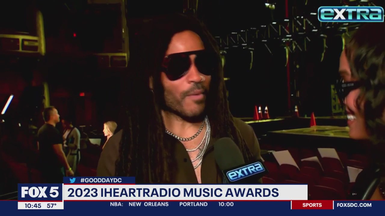 Lenny Kravitz talks 2023 iHeartRadio Music Awards