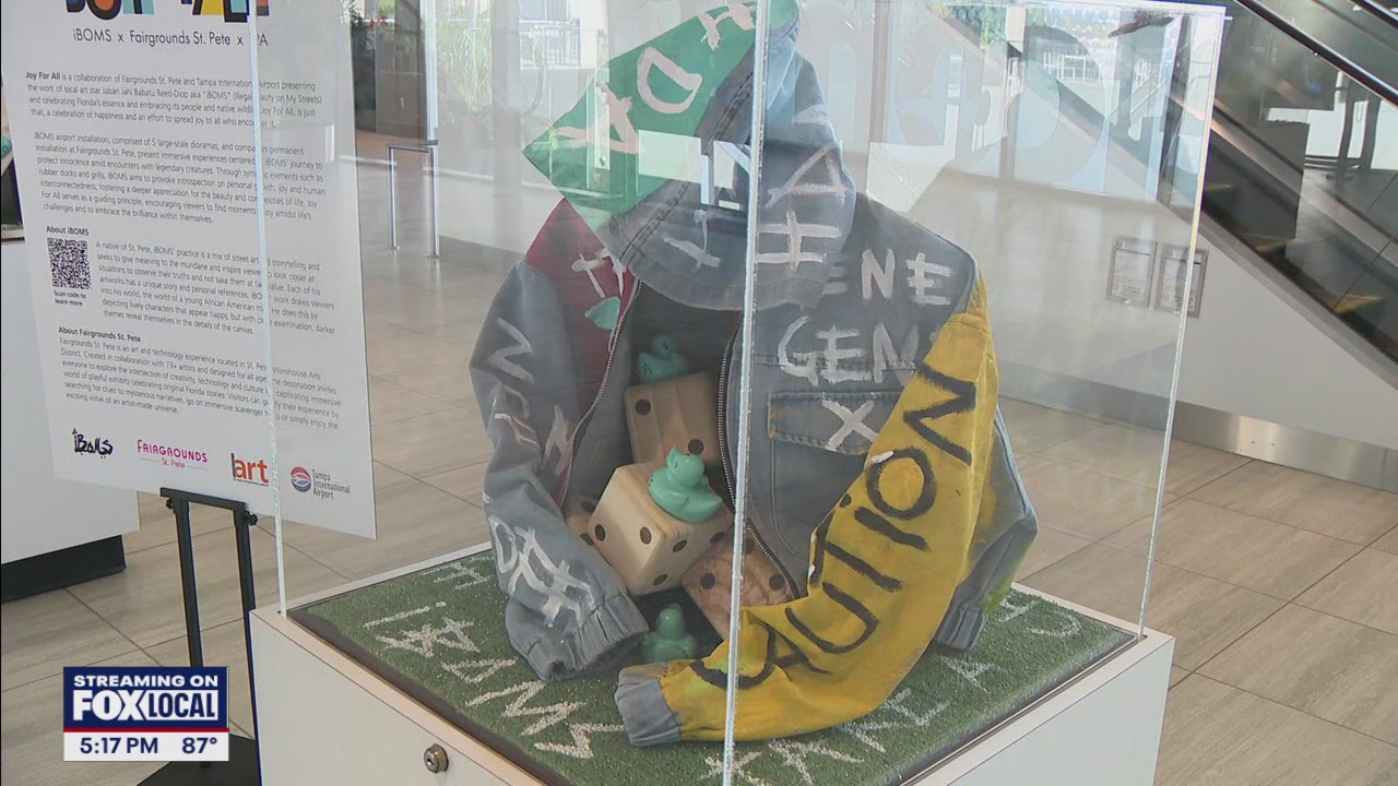 New temporary art exhibit at TPA