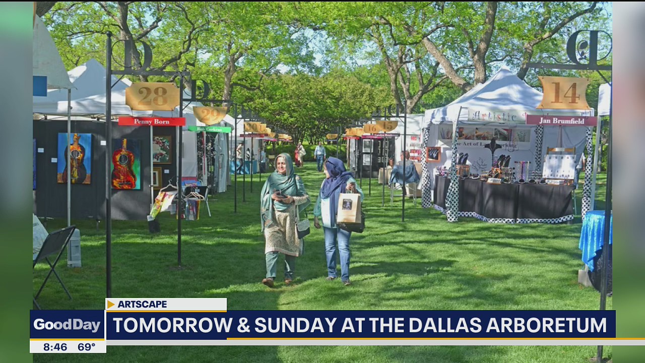 Dallas Arboretum hosts weekend art event