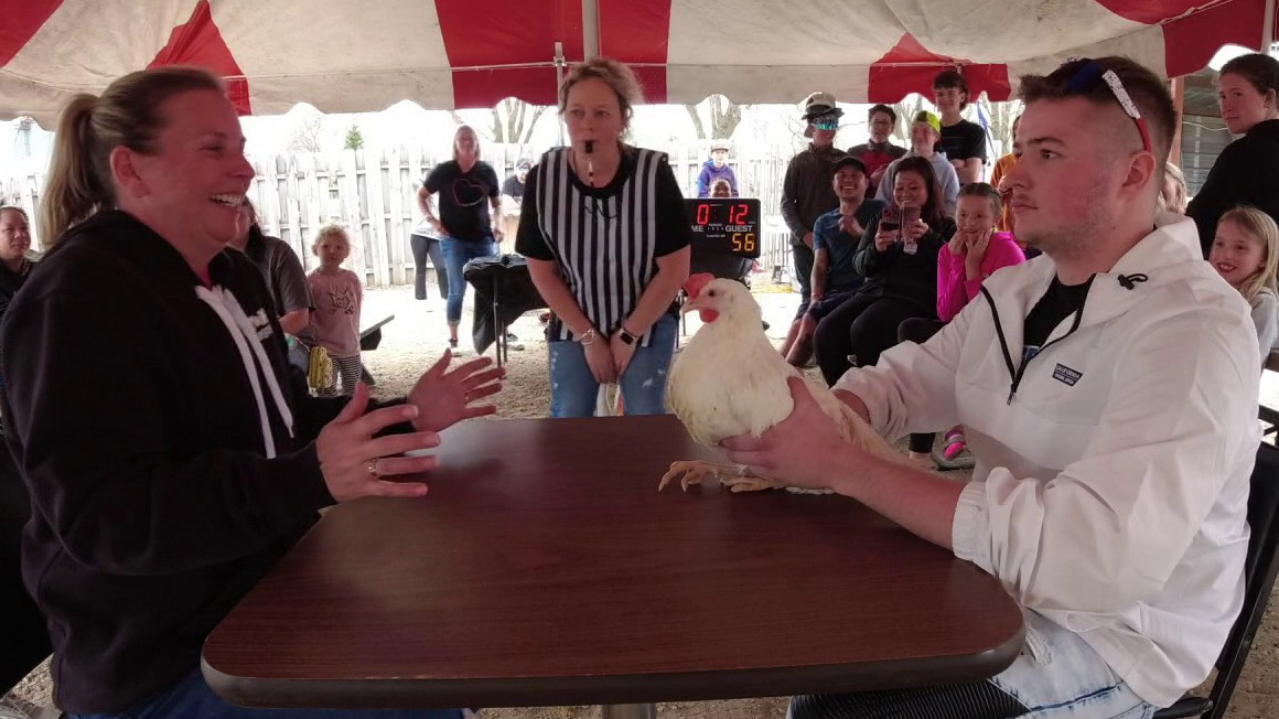 Epic Minnesotan stare down