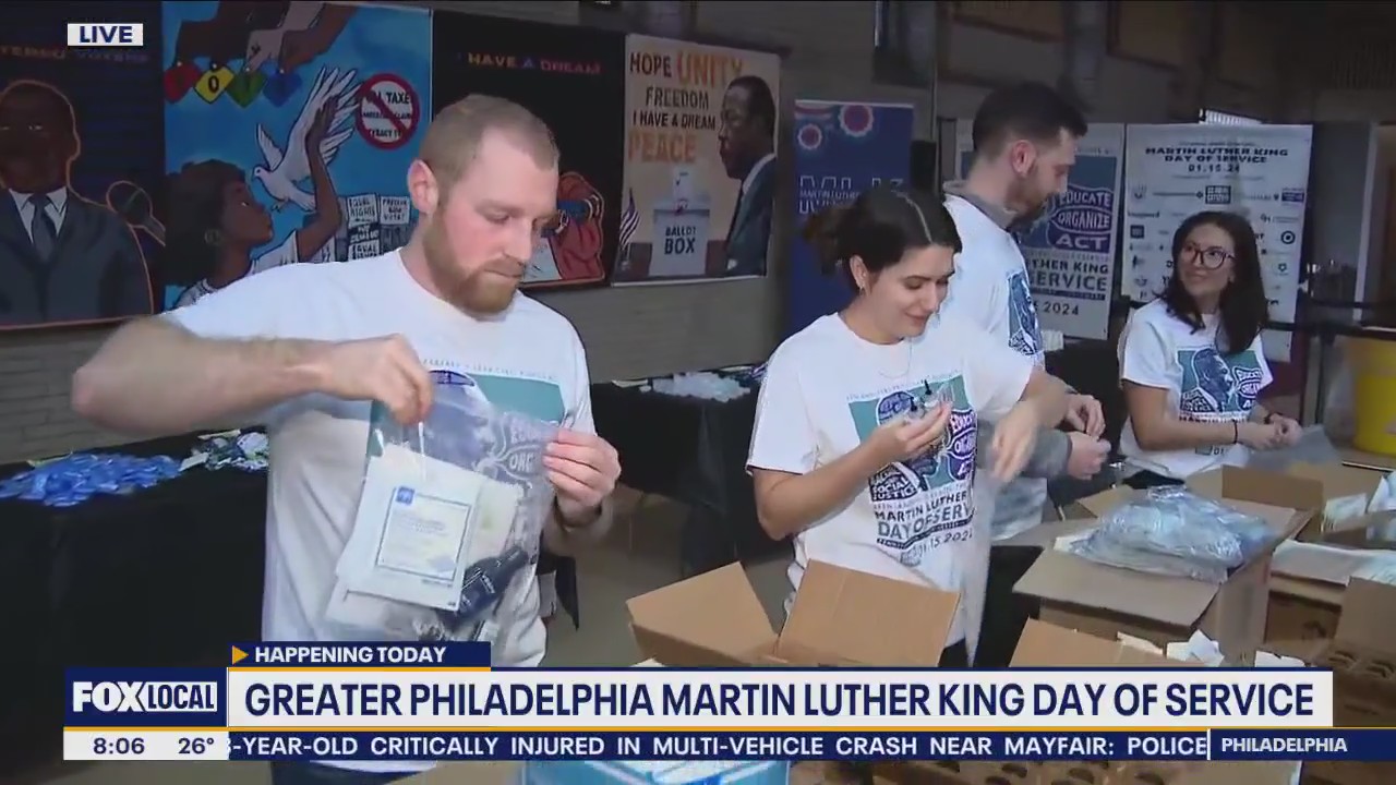 Martin Luther King Jr. Day of service at Girard College