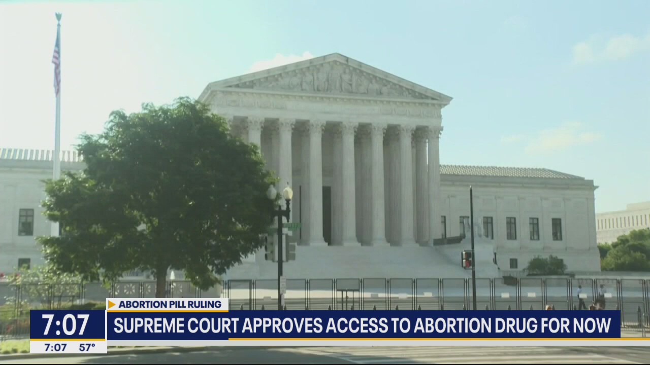 Supreme Court approves access to abortion drug for now
