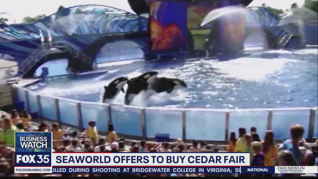 SeaWorld offers to buy Cedar Fair