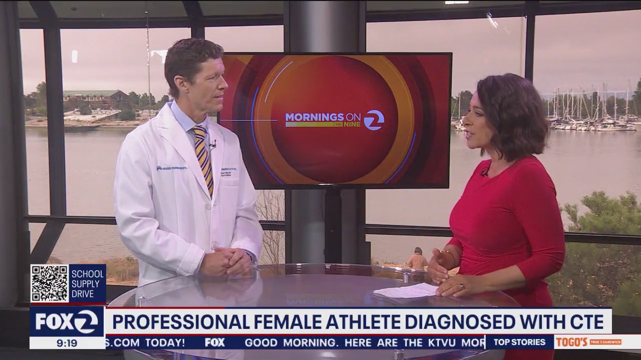 CTE diagnosis in female athlete
