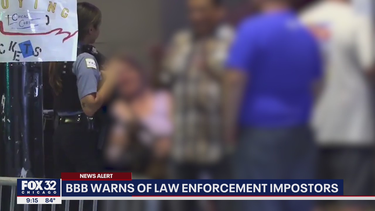 Better Business Bureau warns of law enforcement impostors