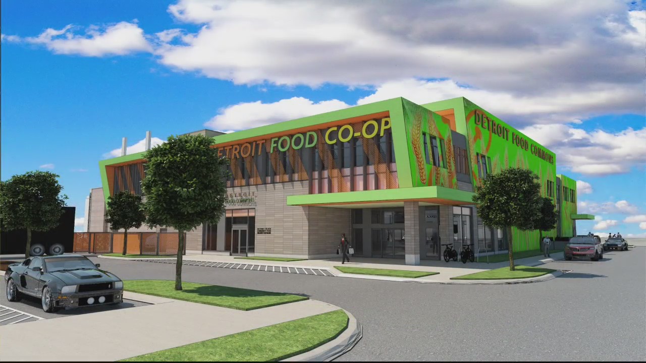 Groundbreaking held for Detroit Food Commons grocery store
