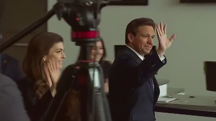 Gov. DeSantis promotes new book as he considers White House run