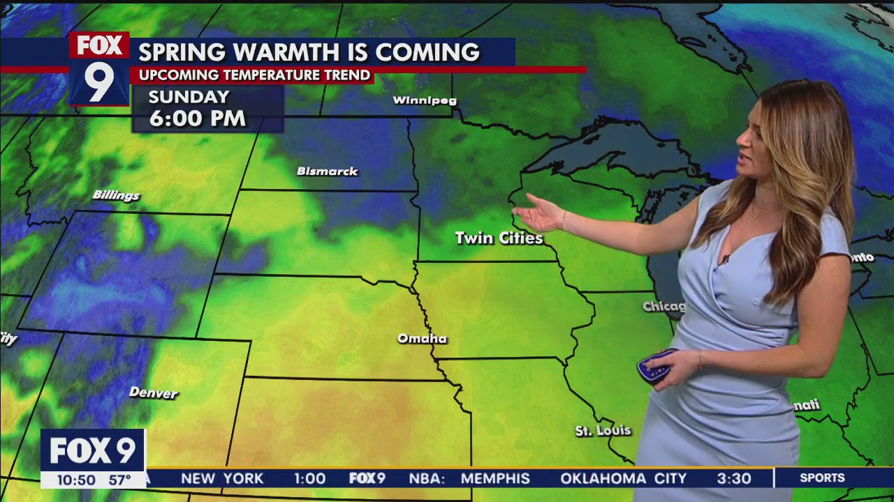 Minnesota weather: Temps to climb into 70s and flirt with 80s