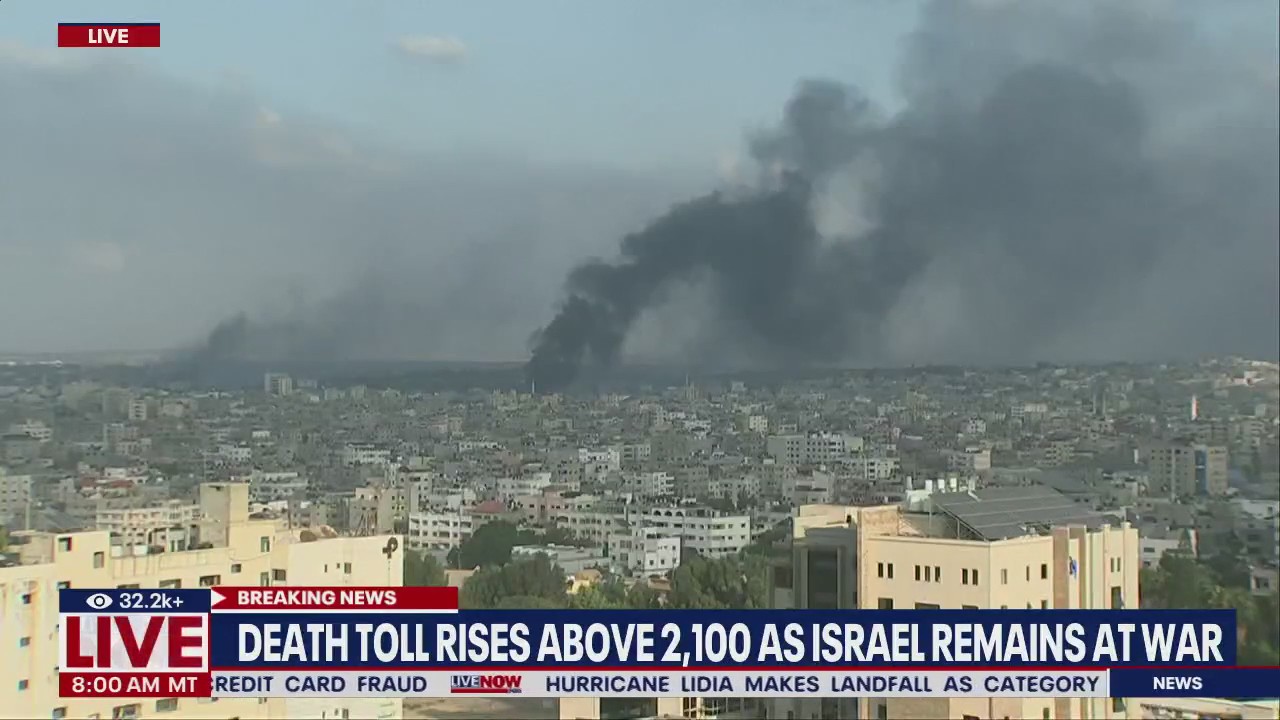 Israel at war: Death toll rises above 2,100