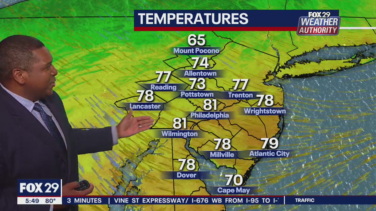 Weather Authority: Tuesday, 5 p.m. update