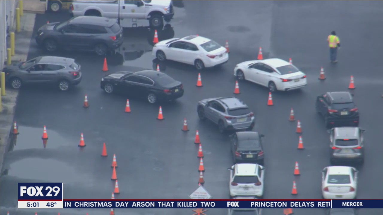 COVID testing brings long lines to area sites