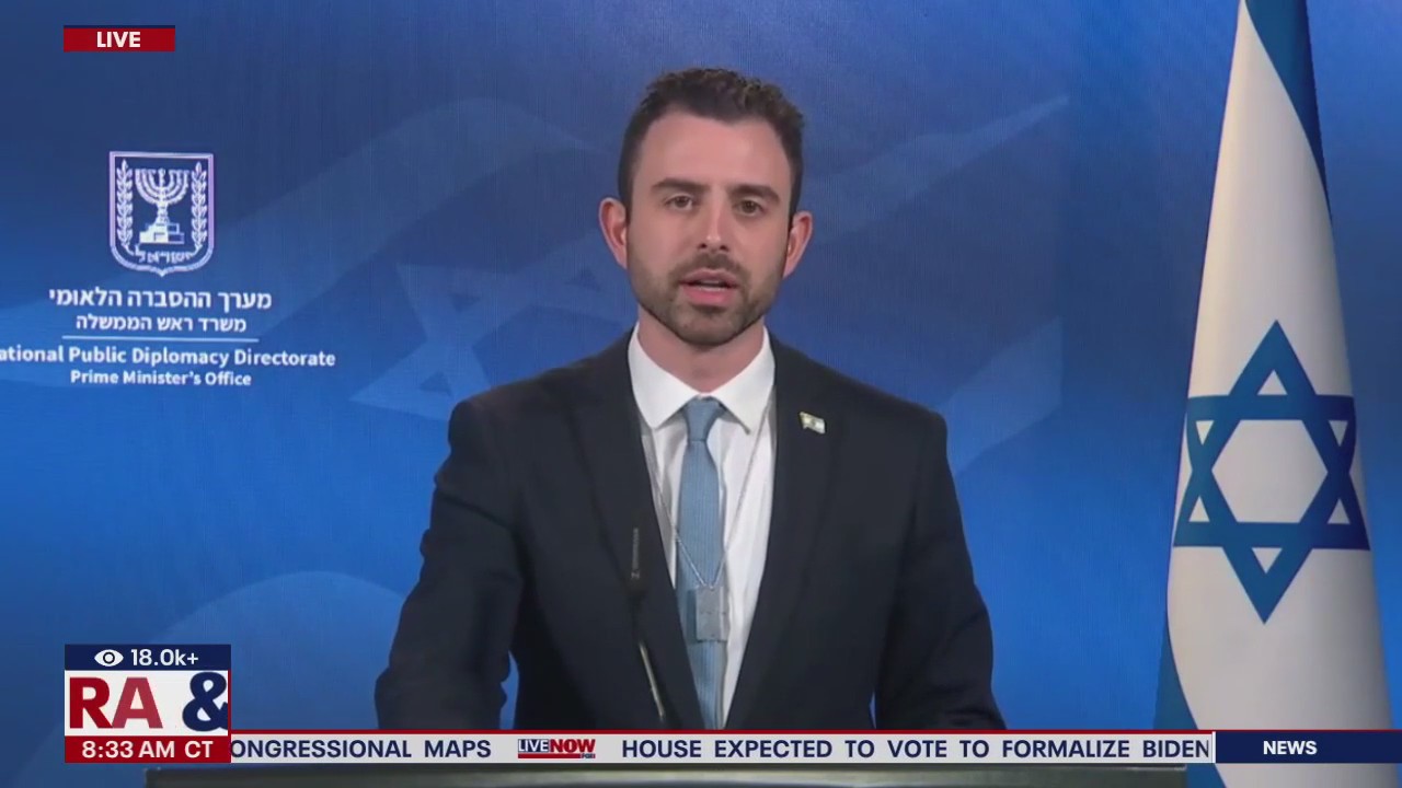 Israeli Govt. gives daily briefing