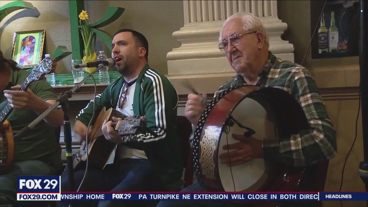 Happy St. Patrick's Day! Philadelphia celebrates at the Irish memorial